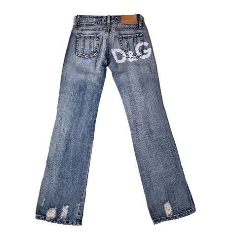 dolce gabbana jeans low waist